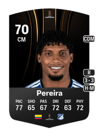 Juan Carlos Pereira CONMEBOL Libertadores 70 OVR