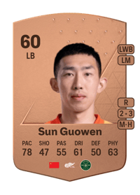 Sun Guowen Common 60 OVR