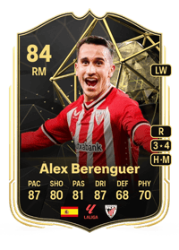 Álex Berenguer Team of the Week 84 OVR