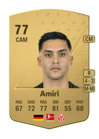Nadiem Amiri Common 77 OVR