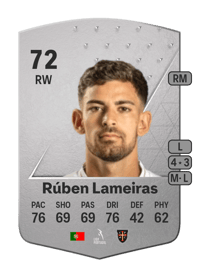 Rúben Lameiras Common 72 OVR