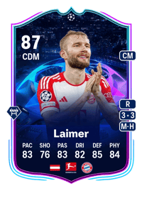 Konrad Laimer UCL Road to the Knockouts 87 OVR