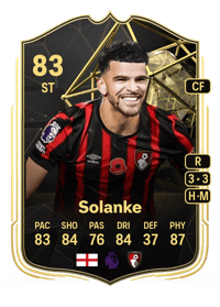 Dominic Solanke Team of the Week 83 OVR