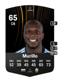 Andrés Murillo CONMEBOL Libertadores 65 OVR