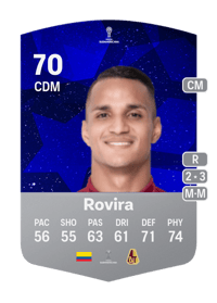 Bryan Rovira CONMEBOL Sudamericana 70 OVR