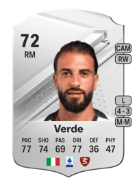 Daniele Verde Rare 72 OVR