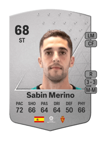 Sabin Merino Common 68 OVR