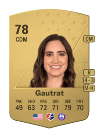 Morgan Gautrat Common 78 OVR