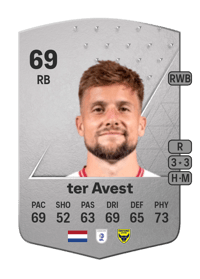 Hidde ter Avest Common 69 OVR