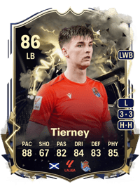 Kieran Tierney Thunderstruck 86 OVR