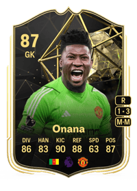 André Onana Team of the Week 87 OVR