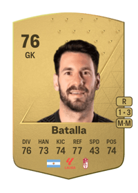 Augusto Batalla Common 76 OVR