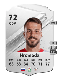 Jakub Hromada Rare 72 OVR