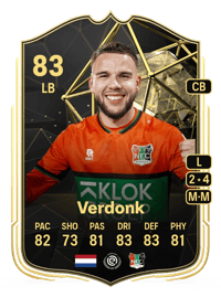 Calvin Verdonk Team of the Week 83 OVR