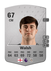 Liam Walsh Common 67 OVR