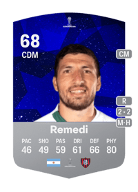 Eric Remedi CONMEBOL Sudamericana 68 OVR