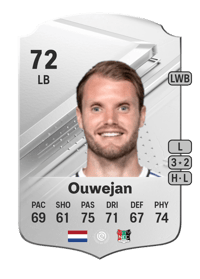 Thomas Ouwejan Rare 72 OVR