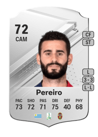 Gastón Pereiro Rare 72 OVR