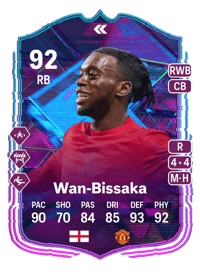 Aaron Wan-Bissaka Flashback Player 92 OVR