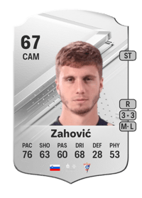 Luka Zahović Rare 67 OVR