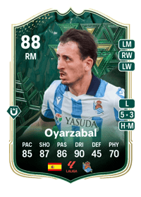 Oyarzabal Winter Wildcards 88 OVR