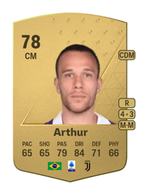 Arthur Common 78 OVR
