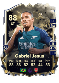 Gabriel Jesus Thunderstruck 88 OVR