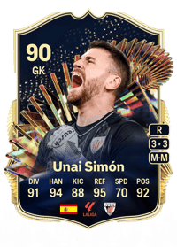 Unai Simón Team of the Season 90 OVR