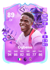 Chiedozie Ogbene Ultimate Birthday 89 OVR