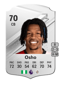 Gabriel Osho Rare 70 OVR