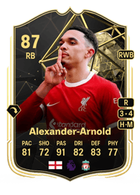 Trent Alexander-Arnold Team of the Week 87 OVR
