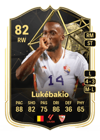 Dodi Lukébakio Team of the Week 82 OVR