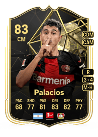 Exequiel Palacios Team of the Week 83 OVR