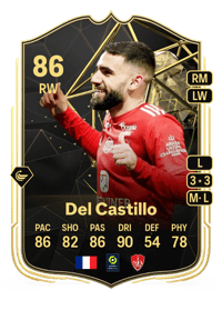 Romain Del Castillo Team of the Week 86 OVR
