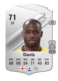 Keinan Davis Rare 71 OVR