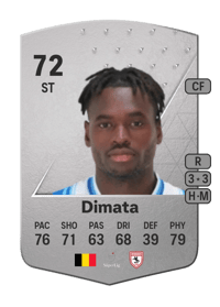 Landry Dimata Common 72 OVR