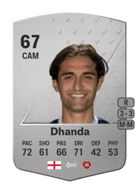 Yan Dhanda Common 67 OVR