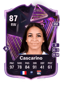 Delphine Cascarino Triple Threat 87 OVR