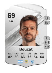 Agustín Bouzat Rare 69 OVR
