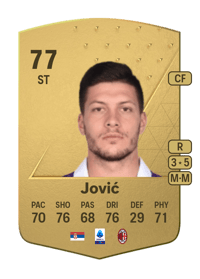 Luka Jović Common 77 OVR