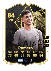 Cristian Romero Team of the Week 84 OVR