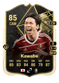 Hayao Kawabe Team of the Week 85 OVR