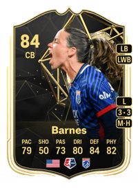Lauren Barnes Team of the Week 84 OVR