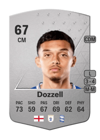 Andre Dozzell Common 67 OVR