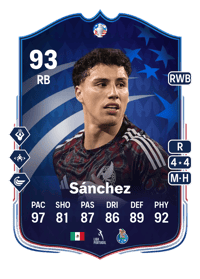 Jorge Sánchez Copa América Make Your Mark Plus 93 OVR