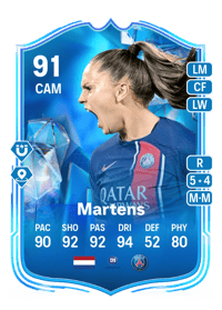 Lieke Martens Fantasy FC 91 OVR