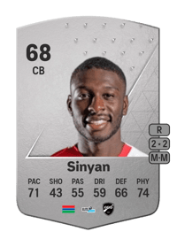 Sheriff Sinyan Common 68 OVR