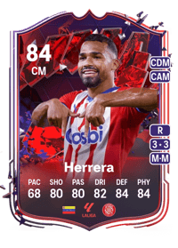 Yangel Herrera Trailblazers 84 OVR