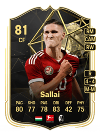 Roland Sallai Team of the Week 81 OVR