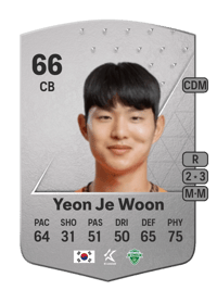 Yeon Je Woon Common 66 OVR